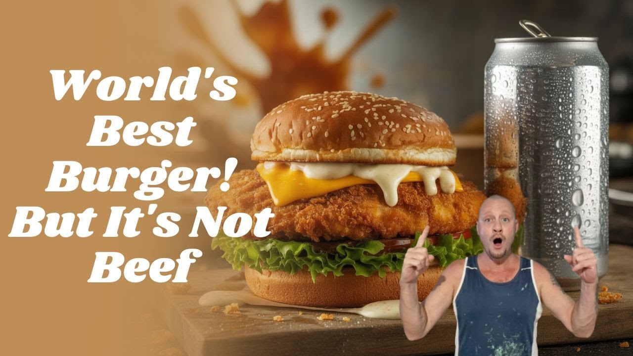 World’s Best Hamburger Recipe | Chicken Schnitzel Burger With Beer |Funny Cooking With Beers Episode