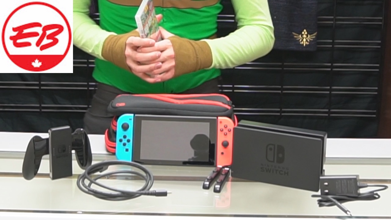 Nintendo Switch Unboxing  - First Reactions! | EB Unboxes