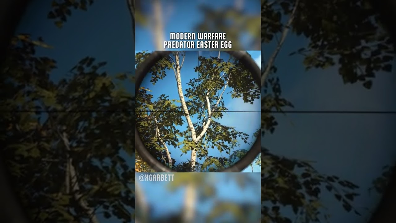 Predator Easter Egg in Modern Warfare