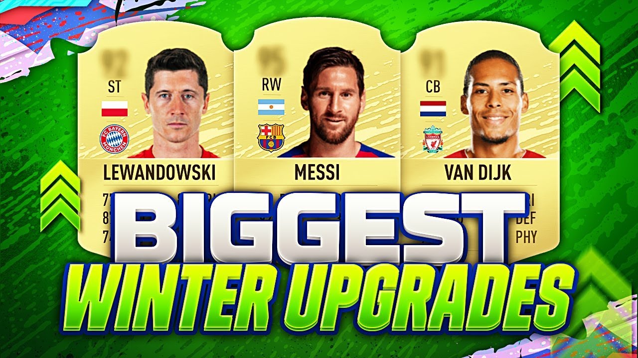 FIFA 20 | BIGGEST WINTER UPGRADES PREDICTIONS😱 | w/ LEWANDOWSKI, VAN DIJK, MAN&Eacute;, STERLING & MESSI✅⚡