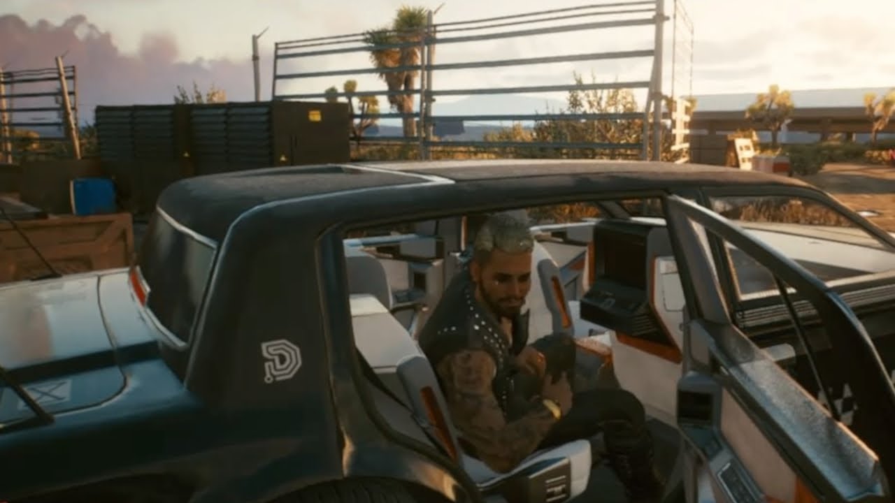 Romans z Kerrym w zakończeniu Aldecaldos | Cyberpunk 2077