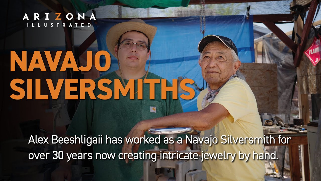 Navajo Silversmiths Alex & Shane Beeshligaii preserve their Native heritage through their creations