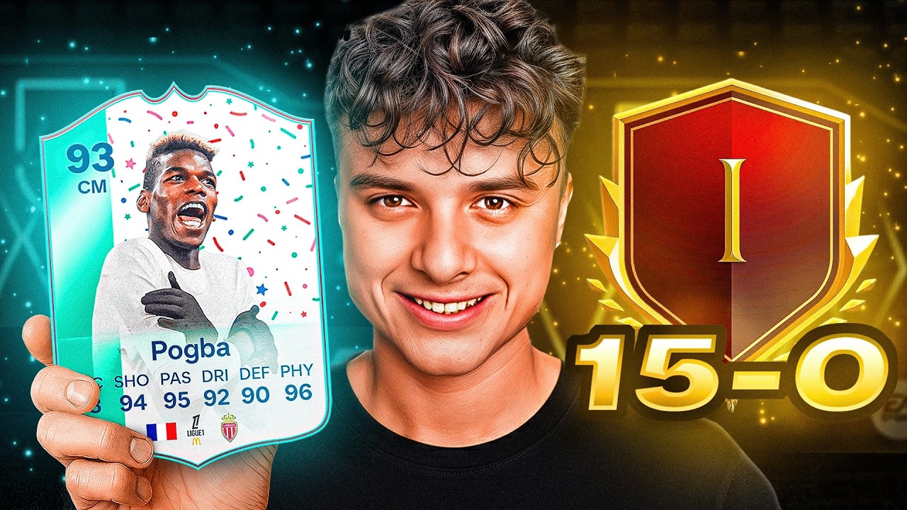 CZY NIESAMOWITY POGBA DA 15-0 w FUT CHAMPS?! 😱 - FC 26 Ultimate Team