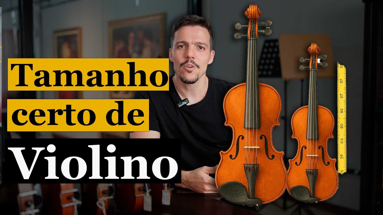 Violino para CRIAN&Ccedil;A I Qual o tamanho ?
