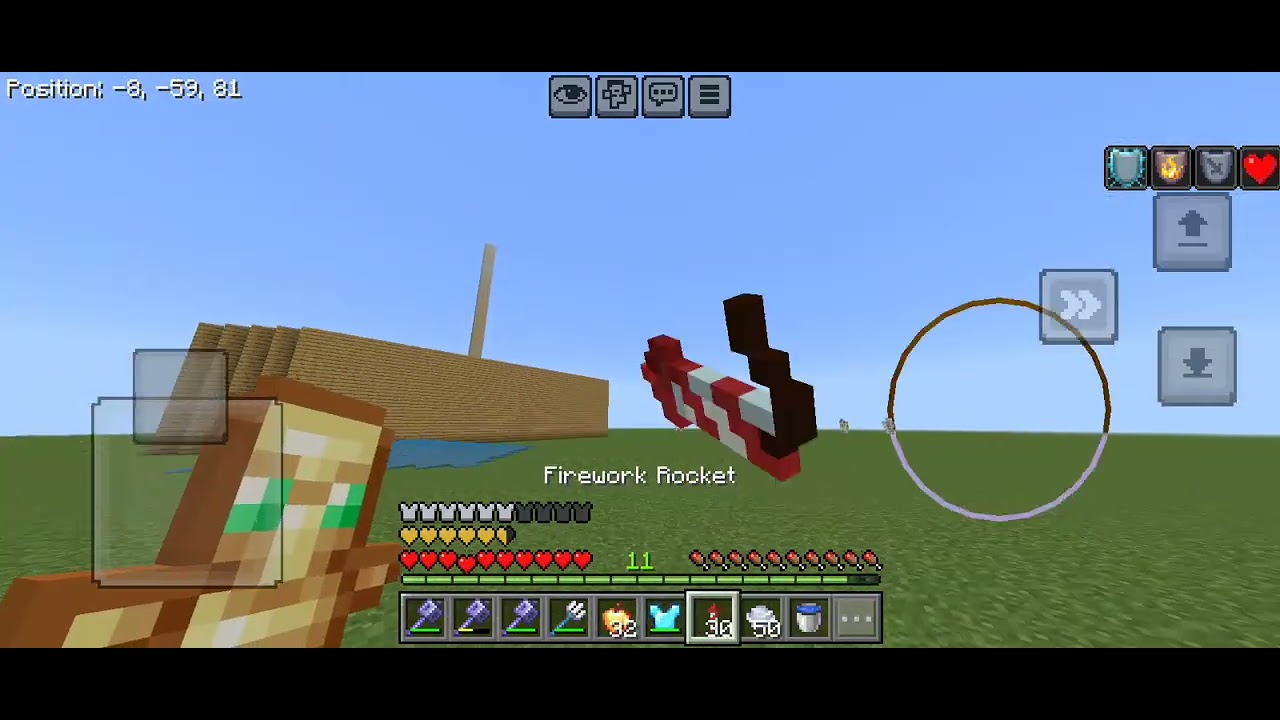 Practicing mace with Elytra| Minecraft gameplay 