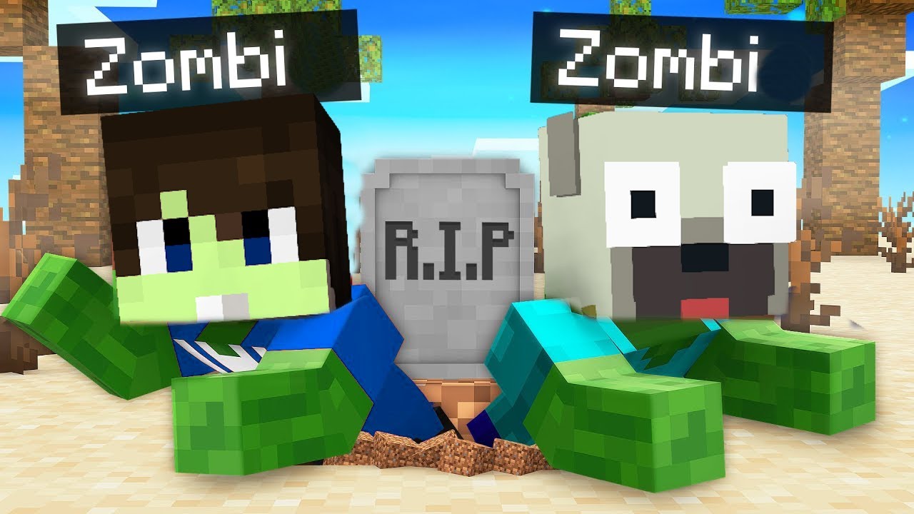 DANI ÉS KIIS ZOMBI TÚLÉLÉS A MINECRAFTBAN!
