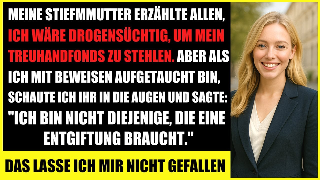 Meine Stiefmutter nannte mich drogensüchtig – also rächte ich mich öffentlich
