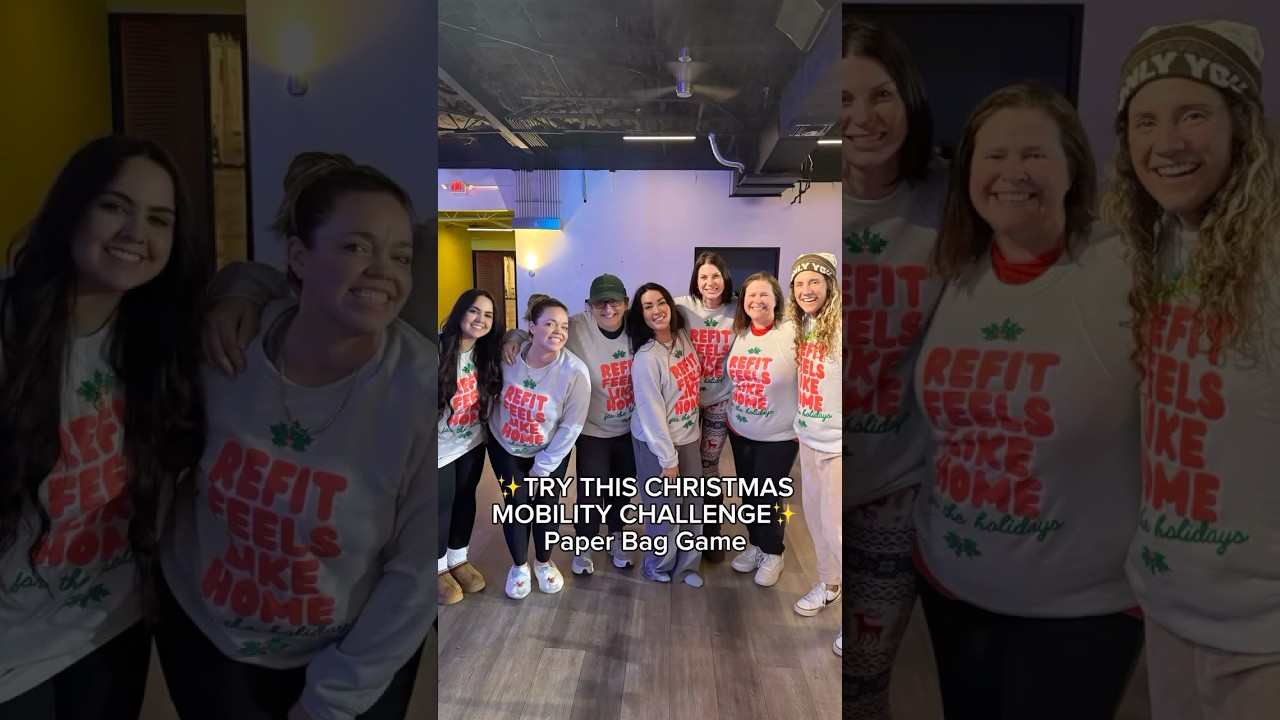 Try this #Christmas #Mobility Challenge!🎄✨ #fitness #workout #christmasgames