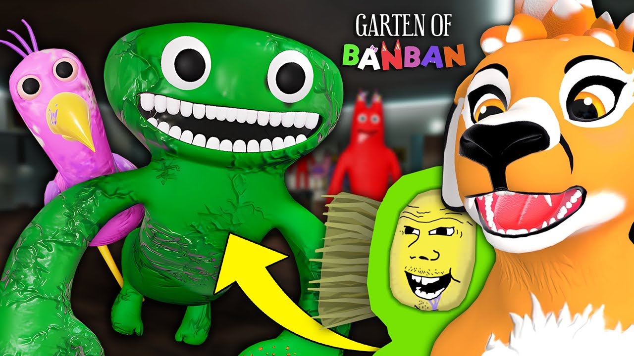 GRZESIO ZMUSIŁ MNIE BYM ZAGRAŁ W GARTEN OF BANBAN, ALE TO ROBLOX!