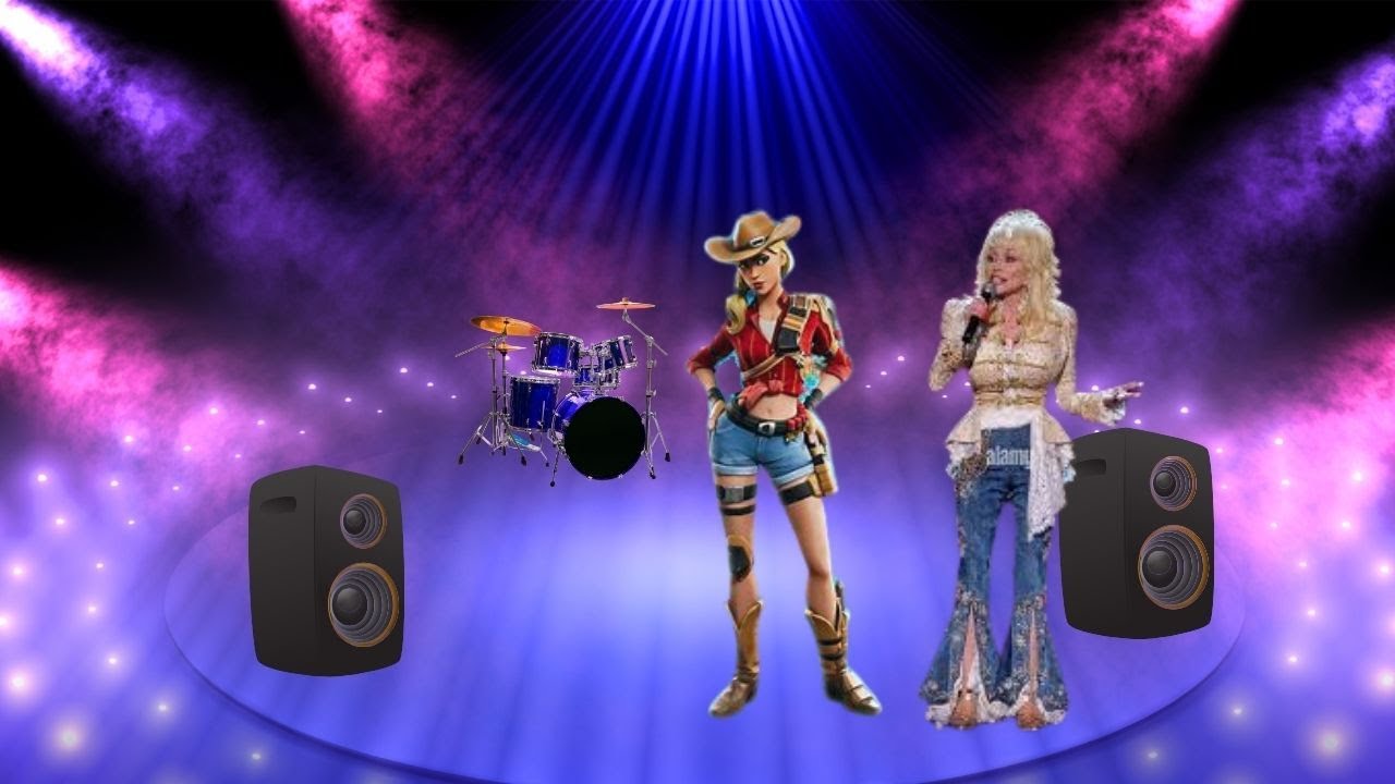 Fortnite Dolly & GrandmaCowgirl Play   Lets Have a GG and Have Fun