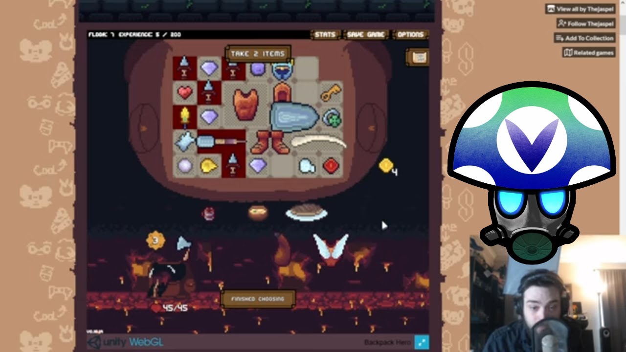 Backpack Hero Kickstarter Demo - Rev After Hours [Vinesauce]