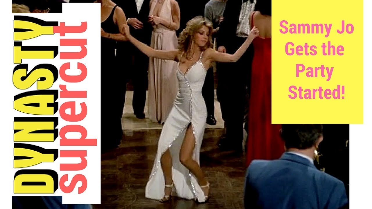Pink & Sammy Jo Get the Party Started- Supercut Dynasty 80s TV Show