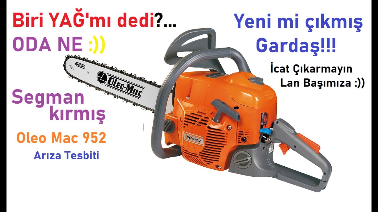 SEGMAN KIRMIŞ OLEO MAC 952 ARIZA TESBİTİ (RING BRACKED OLEO MAC 952 TROUBLESHOOTING)