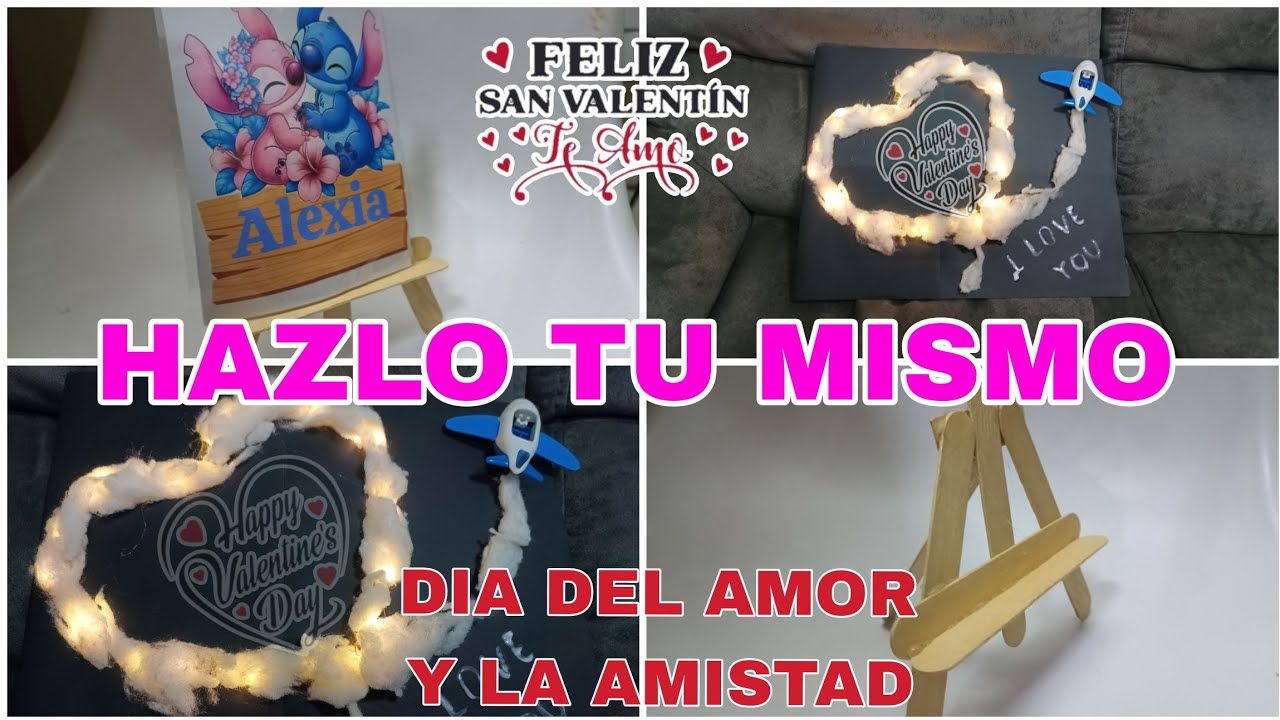DETALLITOS PARA REGALAR ESTE DIA DEL AMOR Y LA AMISTAD 