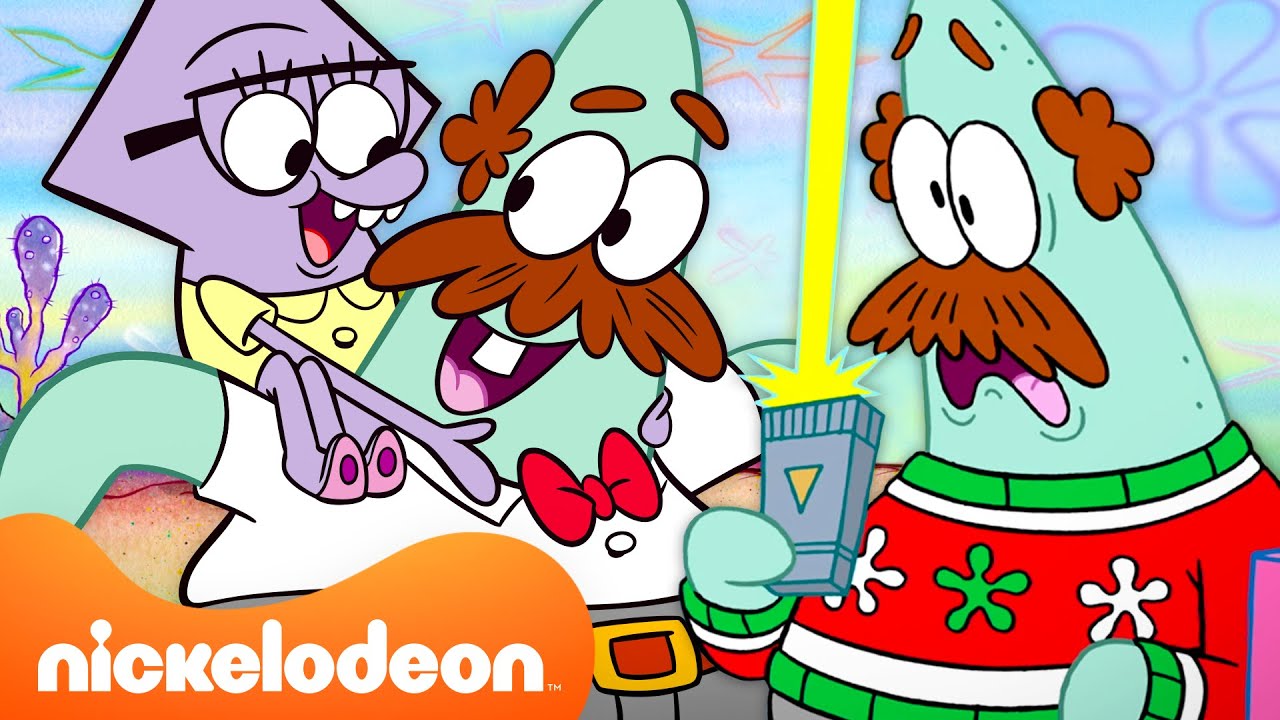 Patryk Rozgwiazda Show | Tata Patryka zachowuje się jak Patryk przez 25 minut | Nickelodeon Polska