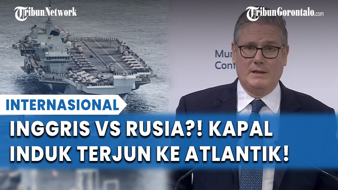 Inggris Kerahkan HMS Prince of Wales ke Atlantik Utara, Unjuk Kekuatan Hadapi Rusia!
