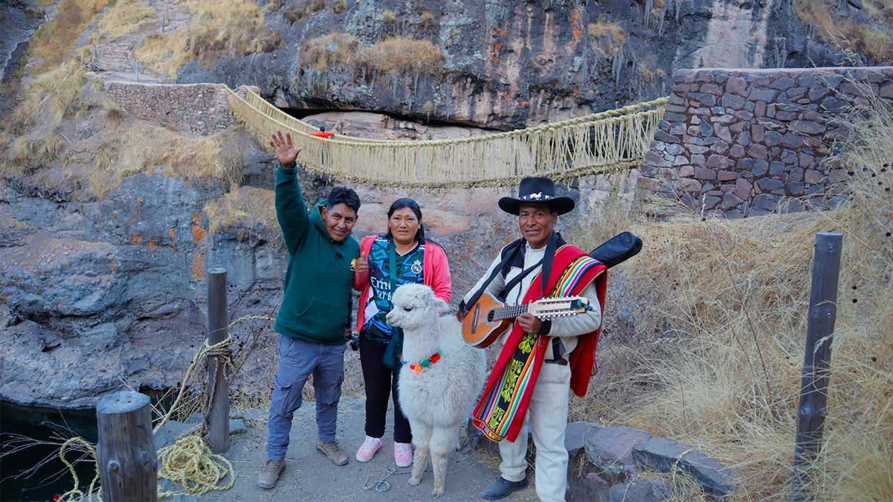 PUENTE QUESHUACHACA 2023 | Puente Inca Real y único - pesca