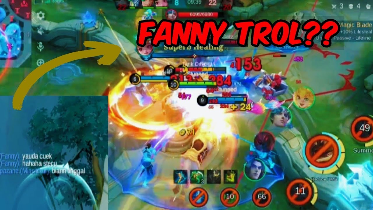 fanny troll? hero yang di pandang sebelah mata tapi bisa gendong satu tim sampe imo⭐