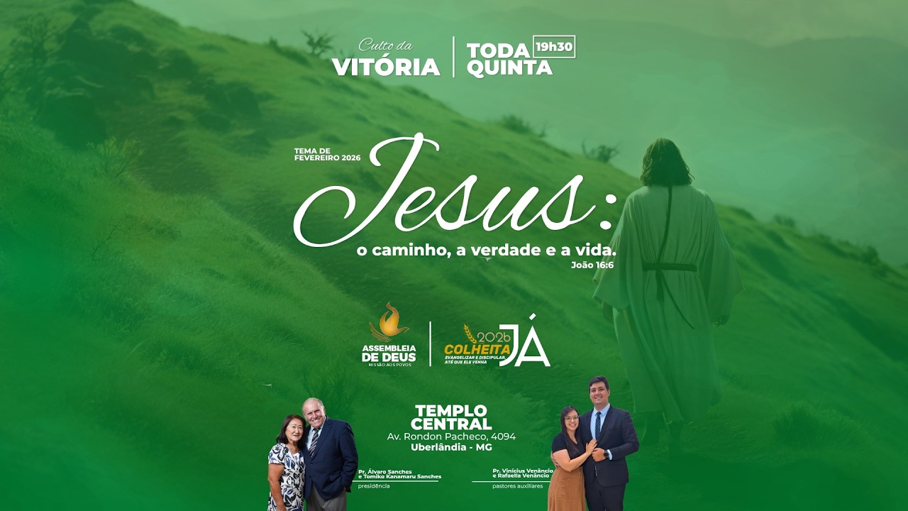 CULTO DA VITÓRIA - 12/02/2026 - ADMPTV - #2026colheitajá