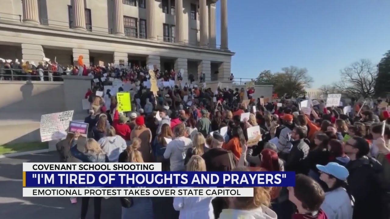 Emotional protest takes over State Capitol