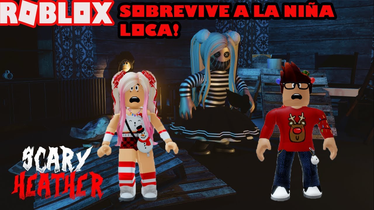 Sobrevive A Scary Heather La Niña Loca! Nuevo Mapa De Poppy! Estas Listos Para.......!!!!🔪😮