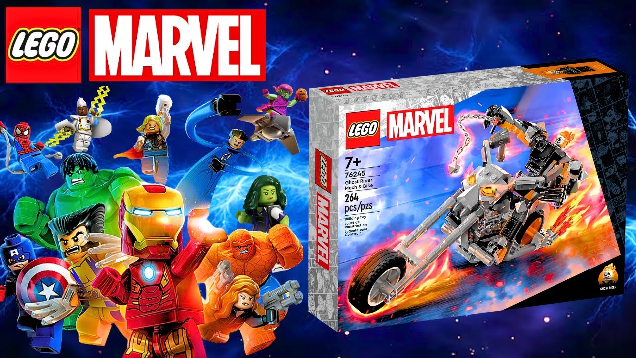 LEGO MARVEL 76245 GHOST RIDER MECH & BIKE