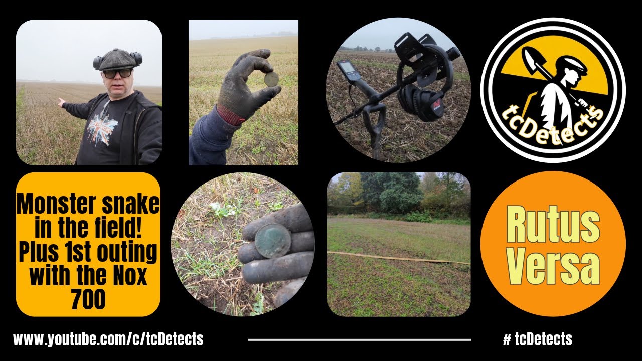 Out with the Rutus Versa and the Minelab Equinox 700