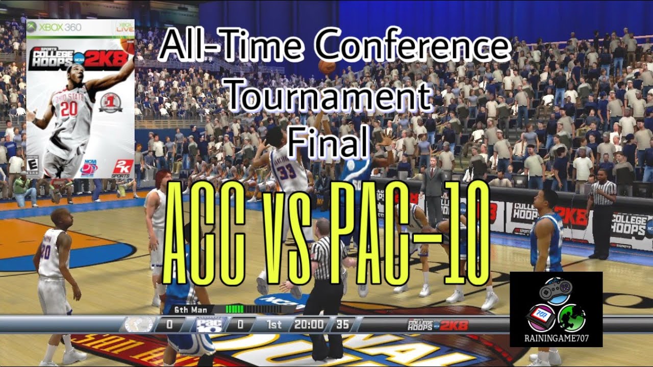 College Hoops 2K8🏀-All-Time Conf. Tournament Championship Final-ACC vs PAC-10