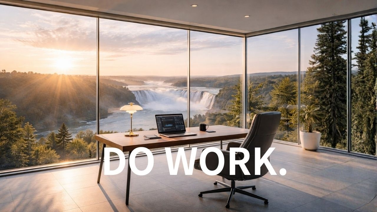 New York Morning Focus by Niagara Falls | Deep Focus Music for Work & Productivity