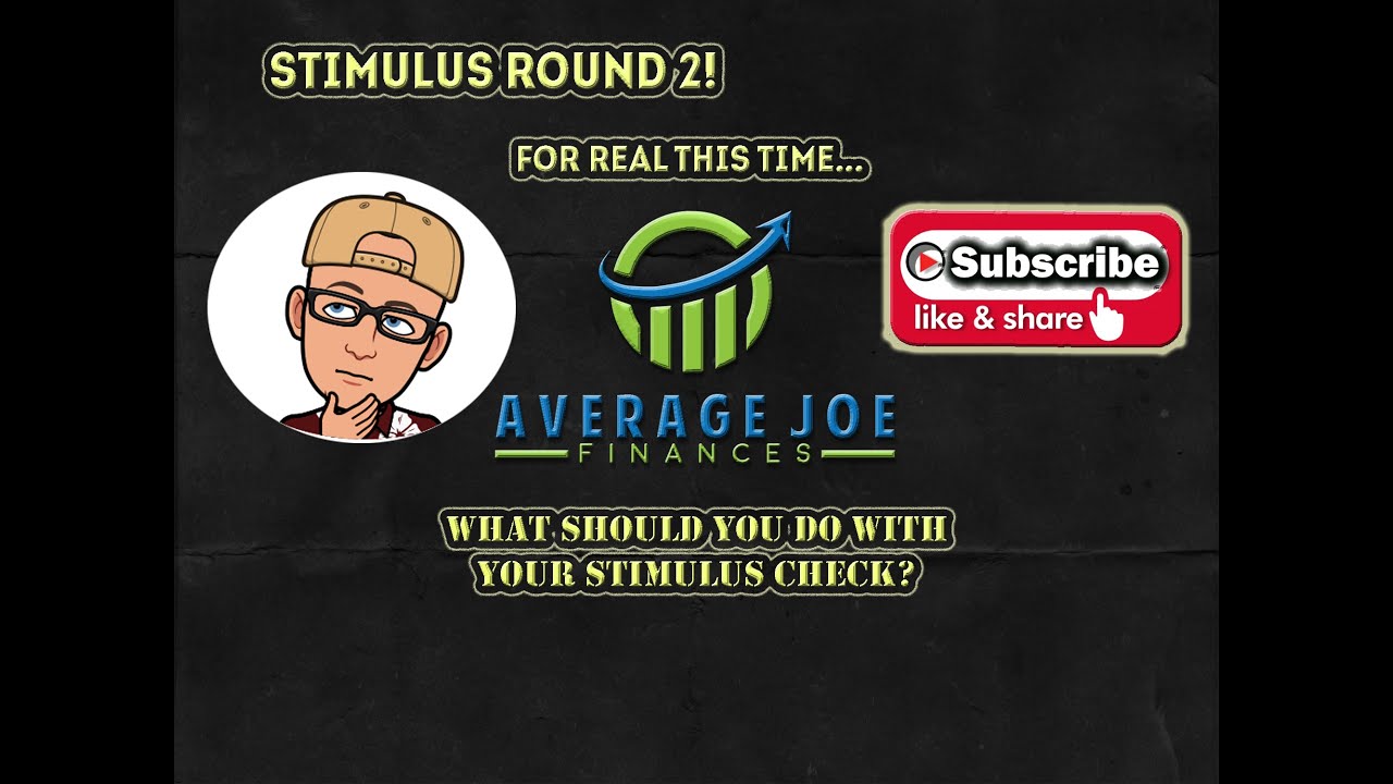 Stimulus Round 2 - What will you do with your check?