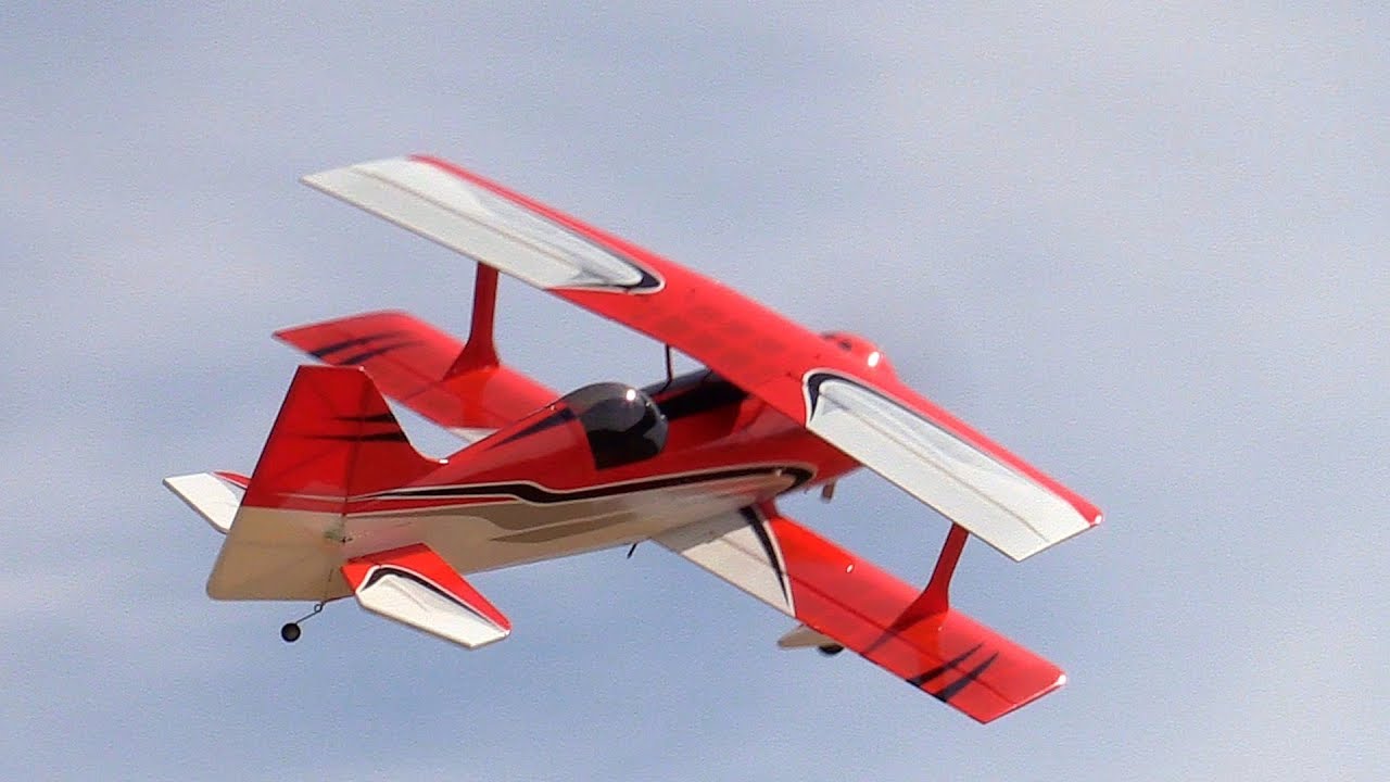 Maiden Flight of my Red Mamba 70cc and Smoke System Test - Sept 9th, 2018
