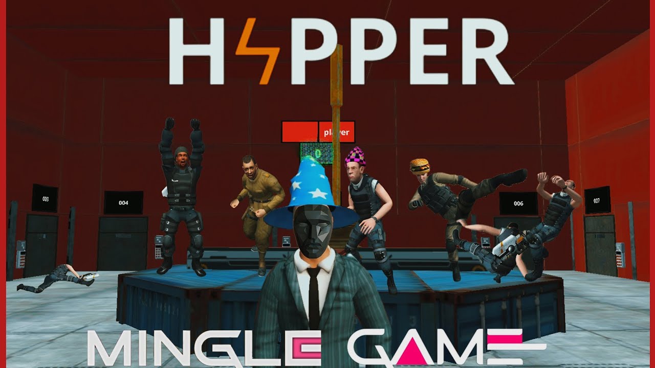 MINGLE GAME  IN HYPPER SANDBOX #hyppersandbox #memes #newvideo #gaming #games #funny #squidgame2 