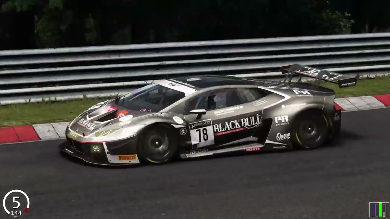 Lamborghini Huracan GT3 Nordschleife Hot Lap. Pure V10 Sound!
