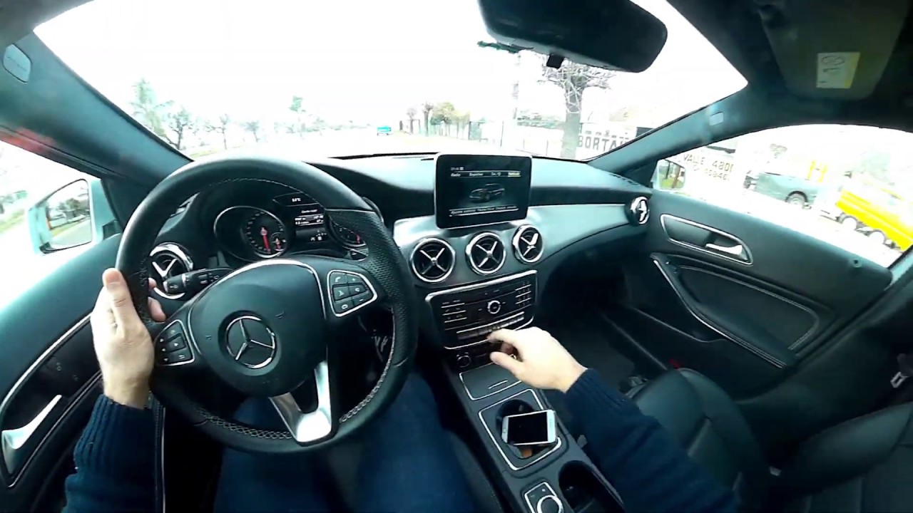 MERCEDES BENZ GLA 200 AT URBAN (156 cv) 2018 Test (POV) - 👆MANEJALO VOS!
