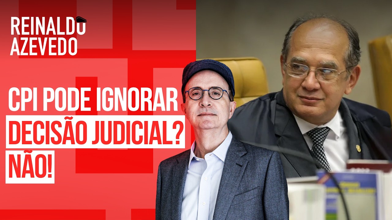 Reinaldo: Gilmar suspende decis&atilde;o de CPI por desrespeito a decis&atilde;o judicial