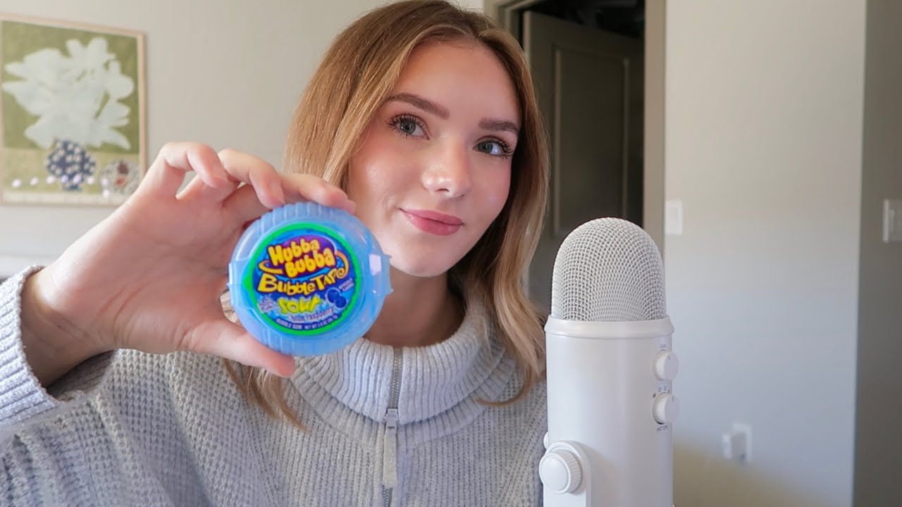 ASMR | gum chewing for 25 mins