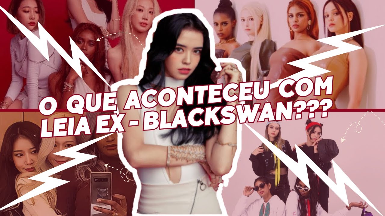 O QUE ACONTECEU COM A LEIA DO BLACKSWAN???  #kpop #youtube #karma #karmachallenge