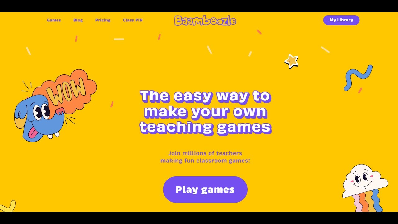 How to create baamboozle educational game