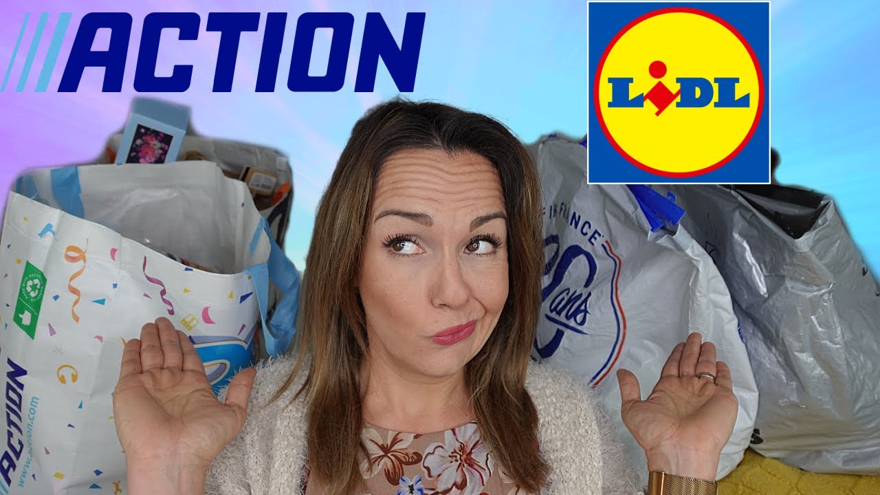 BIG HAUL LIDL / ACTION : On s'est l&acirc;ch&eacute;es!!