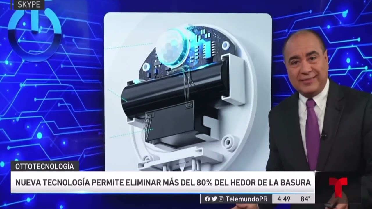 Nueva tecnolog&iacute;a de desodorizaci&oacute;n, que eliminar&aacute; m&aacute;s del 80 % del olor de la basura.