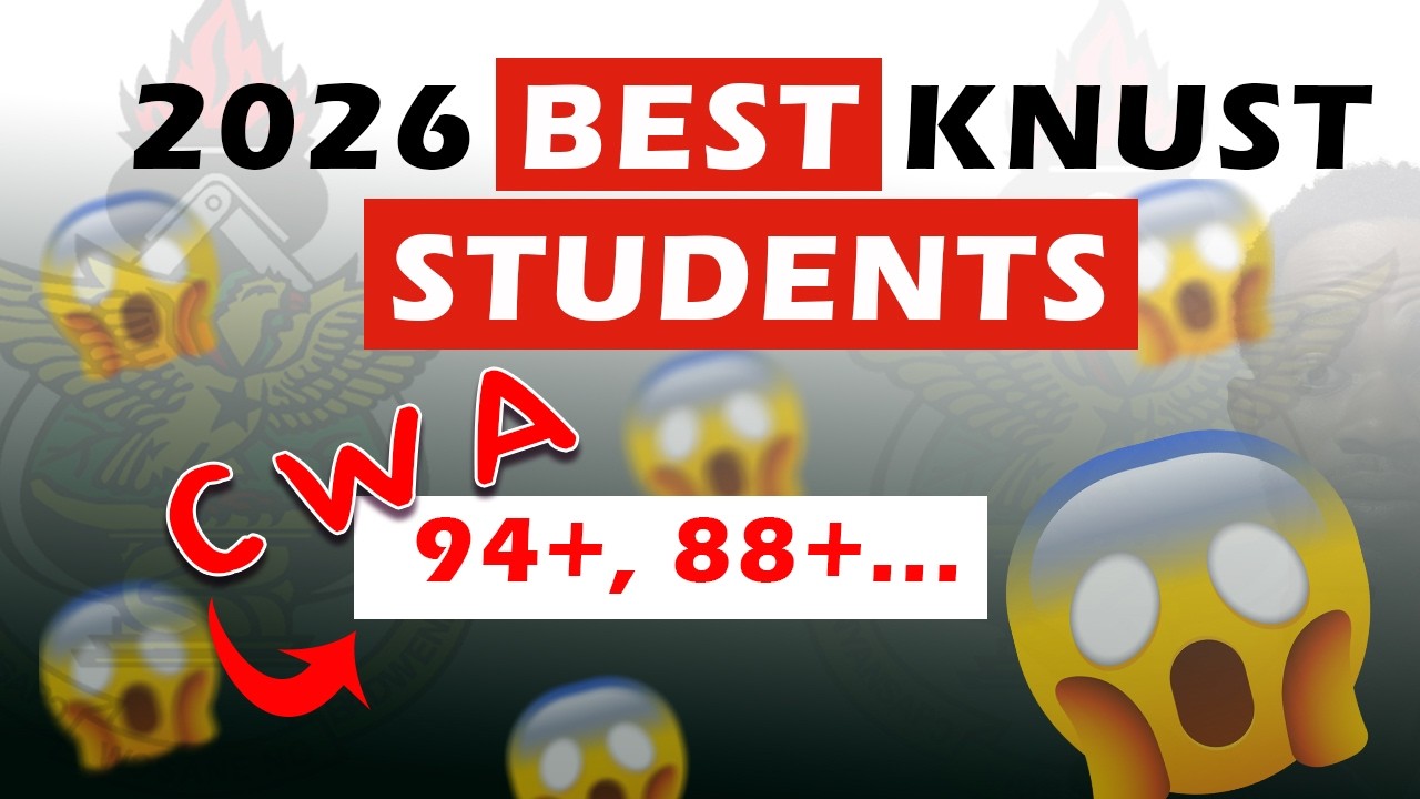 2026 Vice Chancellor's Awards for Outstanding Academic Performance. KNUST's Best Students