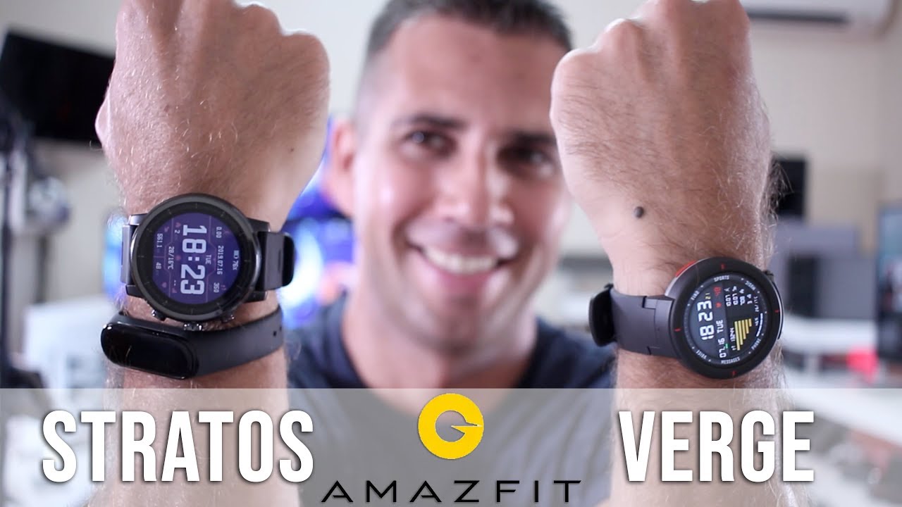 Amazfit Stratos vs Amazfit Verge COMPARISON