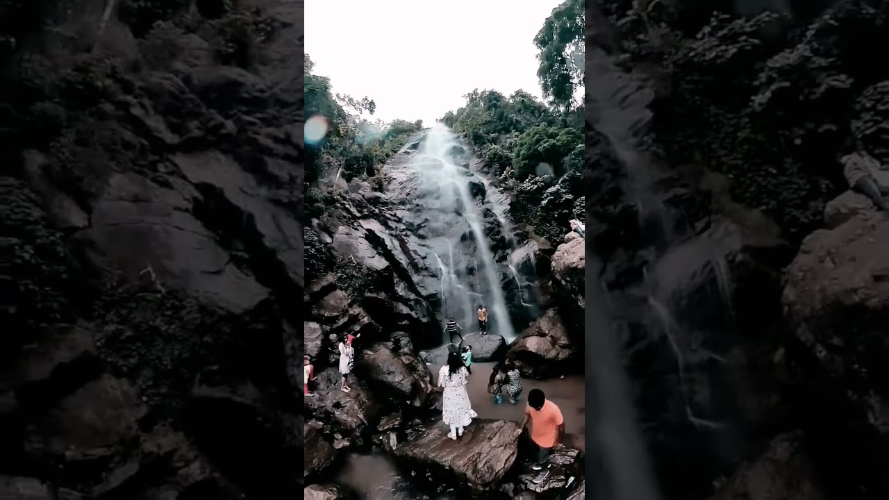 Katiki water falls , located in araku, near borra caves.