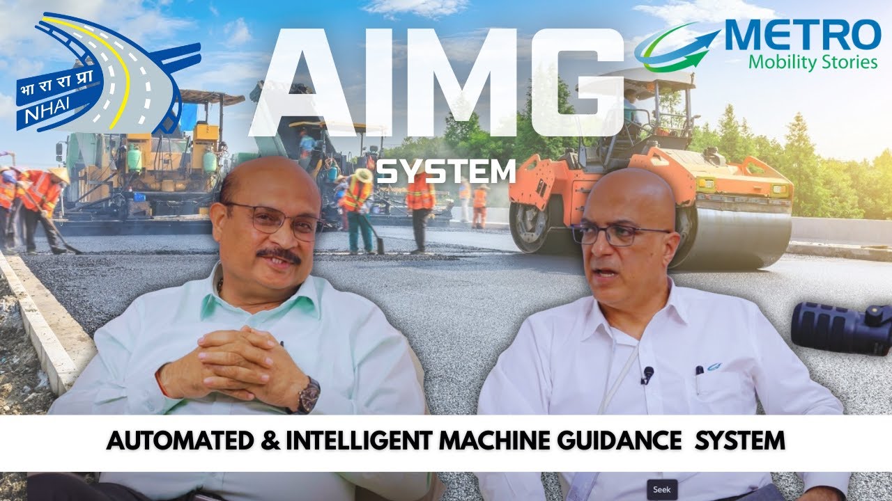 NHAI's Vivek Jaiswal talks on Building Smart Road Construction with AI & Machine Guidance