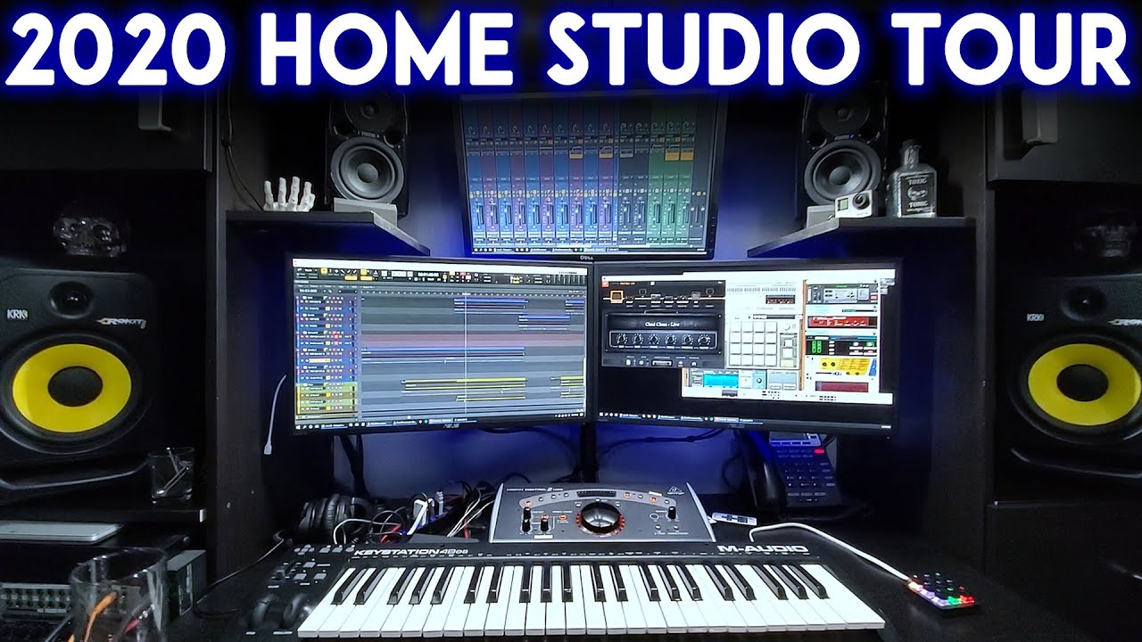 Home Music Studio Tour With Soundbooth / Soundroom (2020)