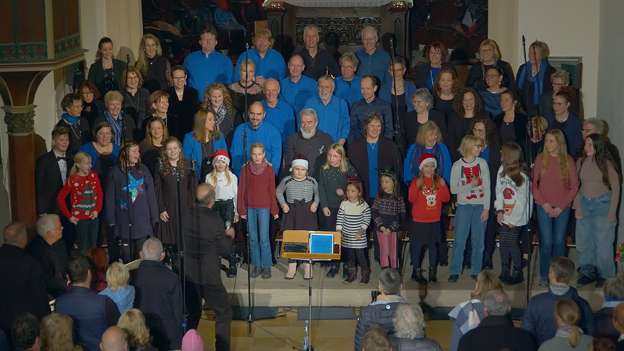 Gospelchor Gönningen 10.12.2023 in der ev.Kirche Gönningen