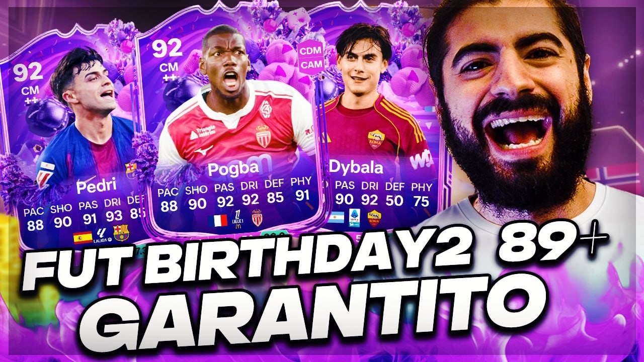 APRIAMO I FUT BIRTHDAY GARANTITI TEAM 2 89+ APPENA USCITI DAL DROP SUPERSONICO