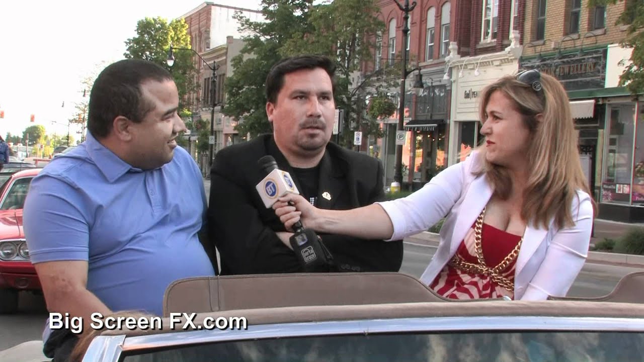Breakfast Television at the Collingwood Elvis Festival 2011