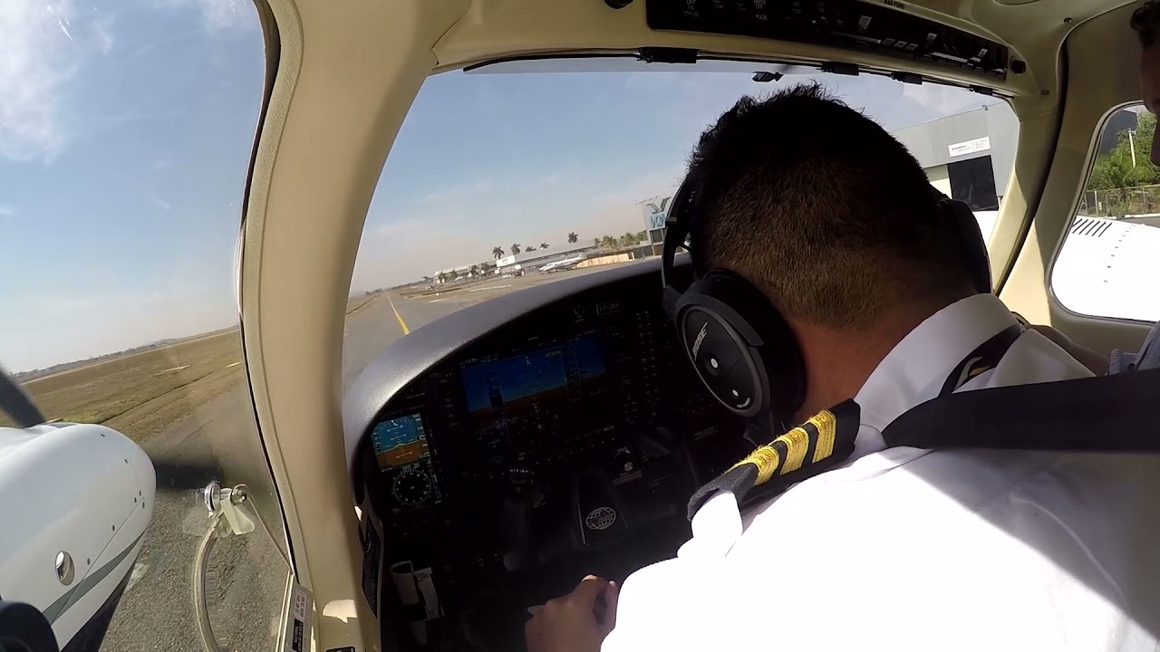 Piper Seneca V G1000 - Pouso SBGO - Goiânia