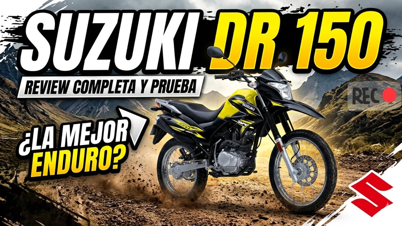 SUZUKI DR 150 Carburada 2026!!! Todo lo que debes Saber…